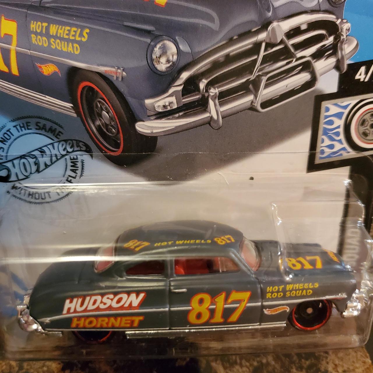 1952 Hudson Hot Wheels Hudson Hornet Black New 2019 Hot Wheels