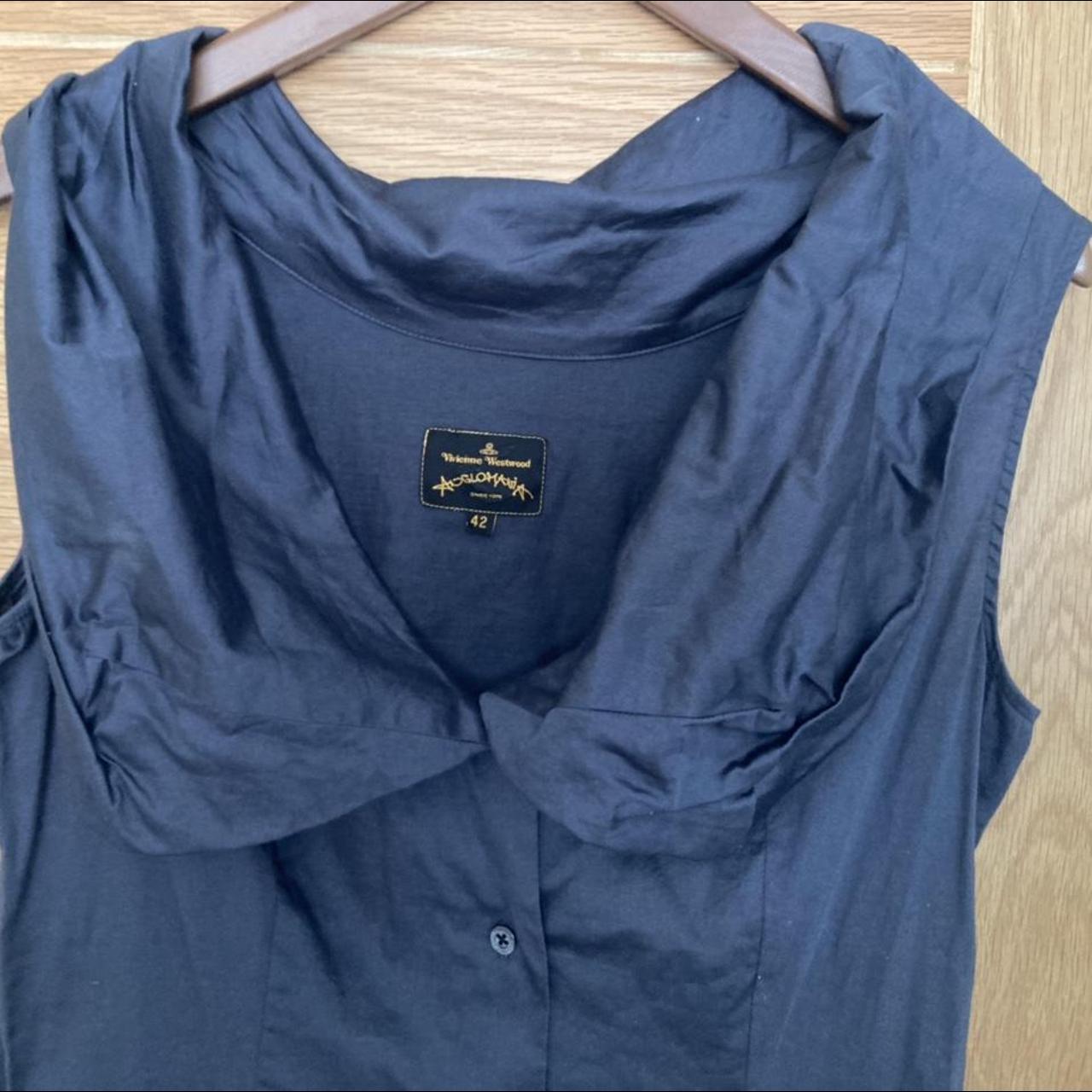 Vivienne Westwood Anglomania cotton button shirt... - Depop