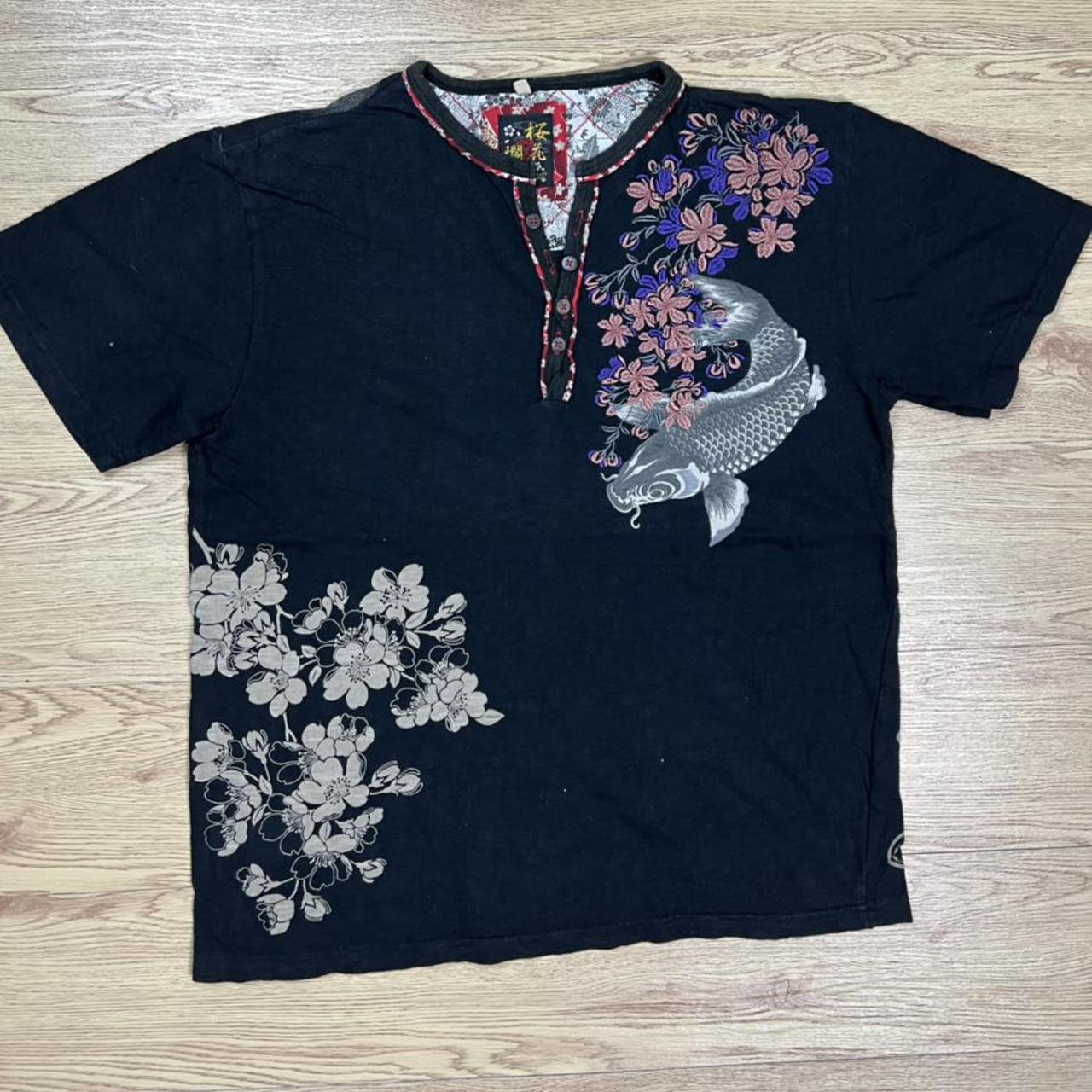 Vintage Sukarjan Koi Embroidery Rare Designed | Depop