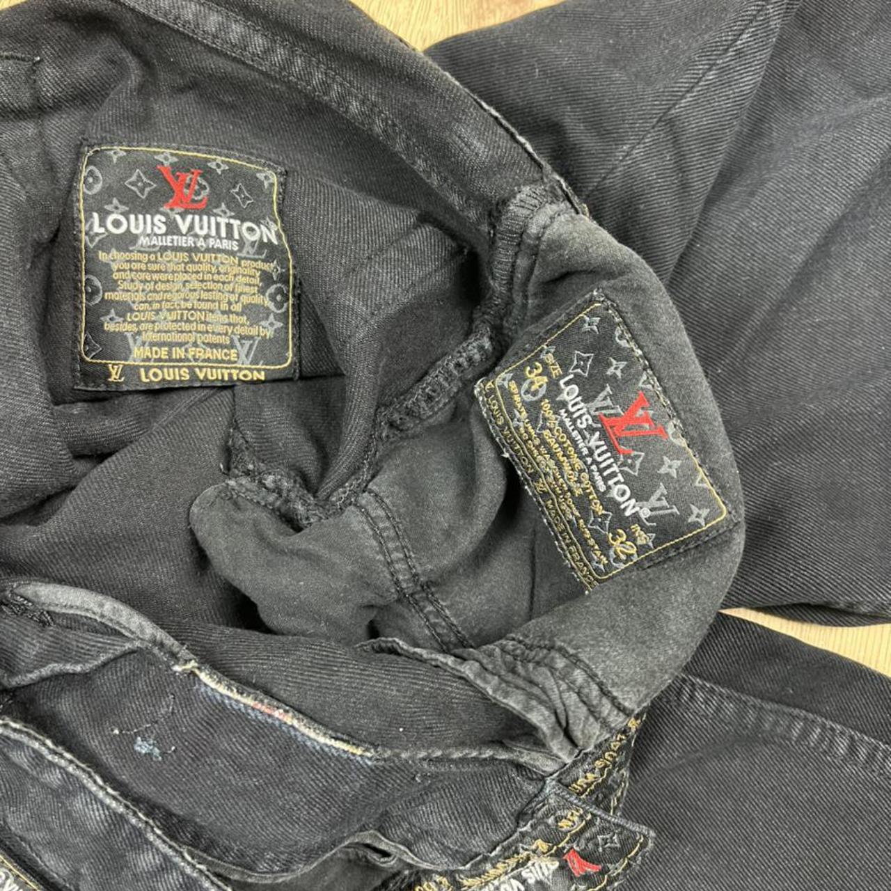 Custom Vintage LV/Levi's jean vest  Louis vuitton jacket, Jean vest, Lv bag