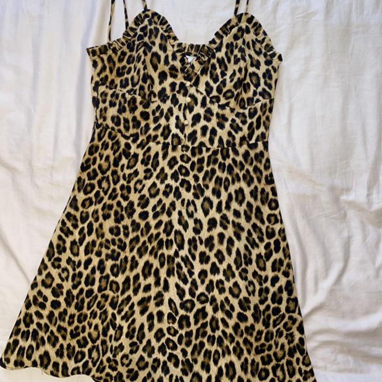 small leopard print dress