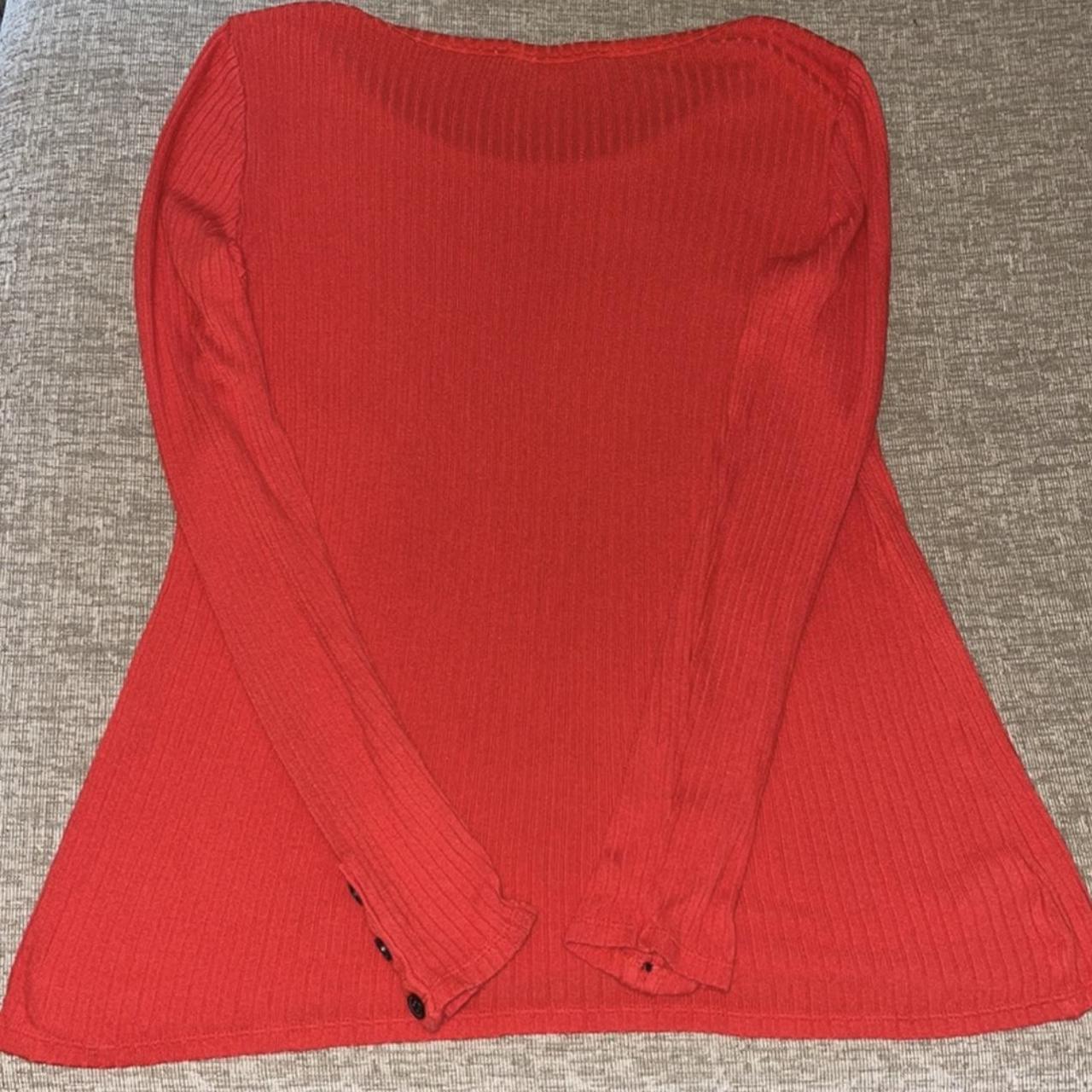 Product Image 4 - LOFT Red Crew Neck Ribbed