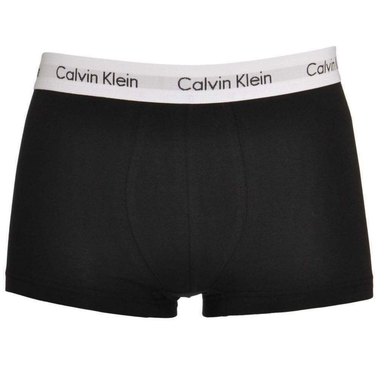 Calvin Klein Men's Black and White Boxers-and-briefs | Depop