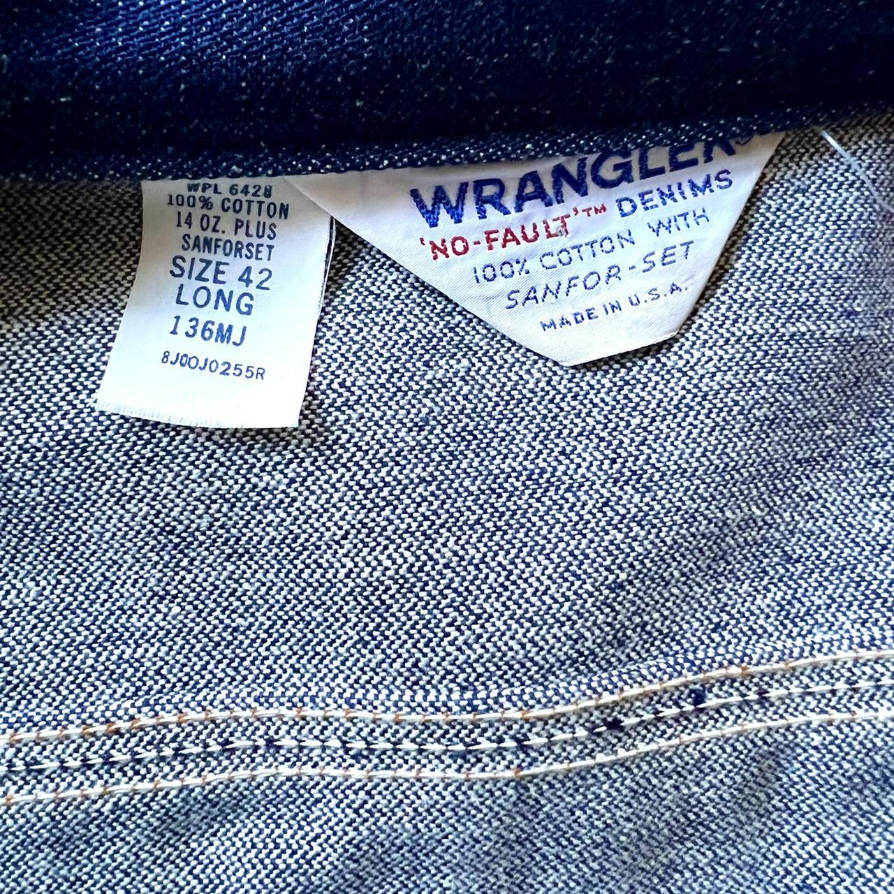 Vintage Wranglers denim jacket. Excellent condition,... - Depop