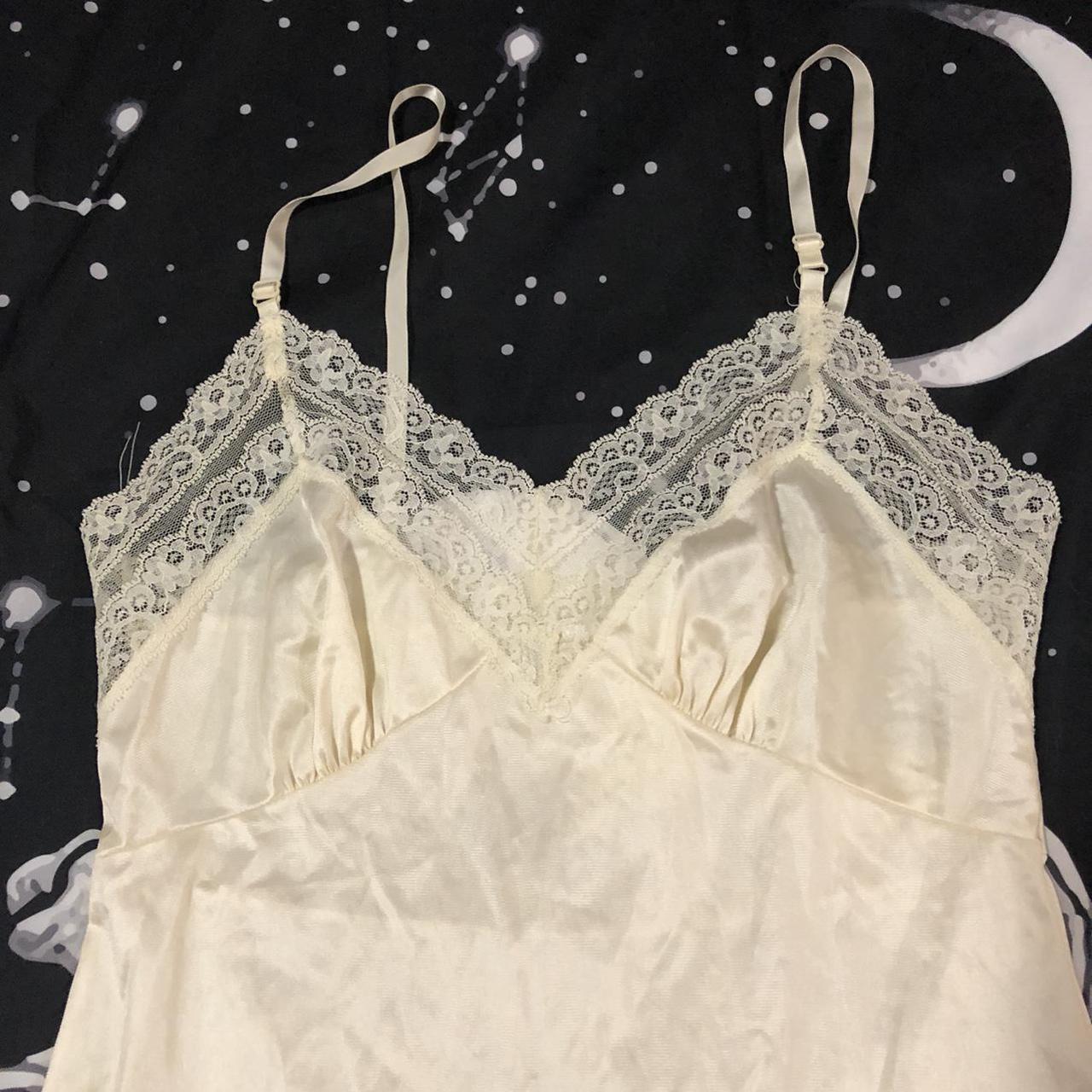 Product Image 2 - White slip dress lace nightgown