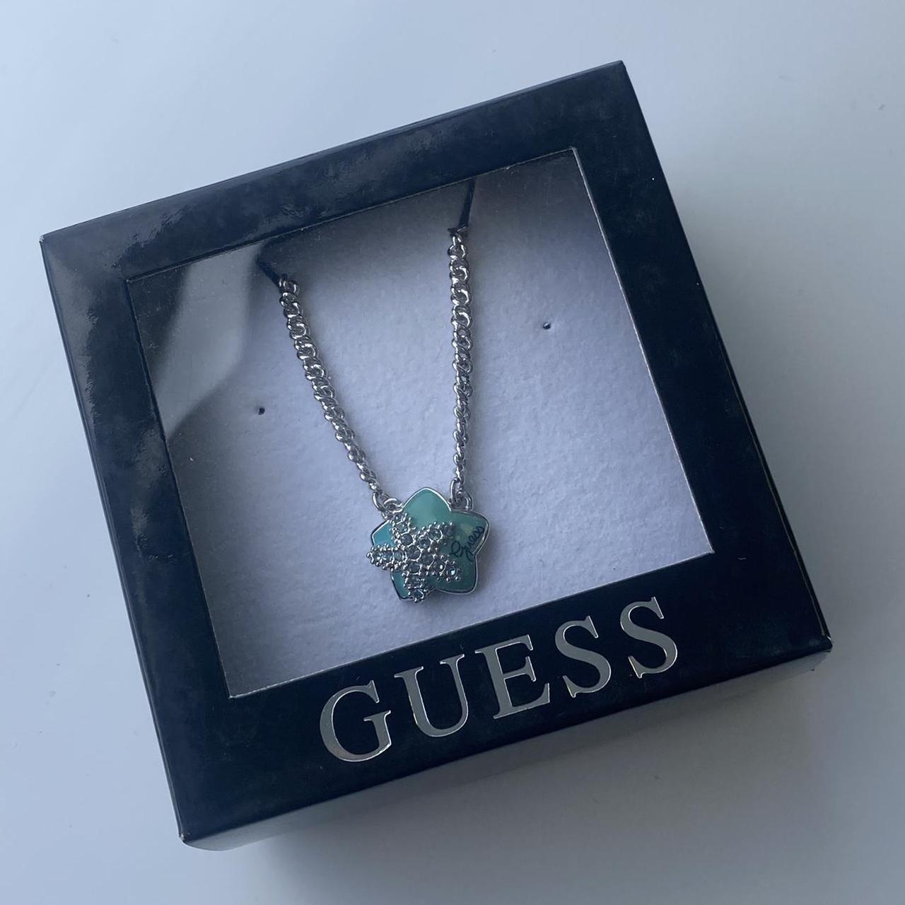 guess starfish necklace