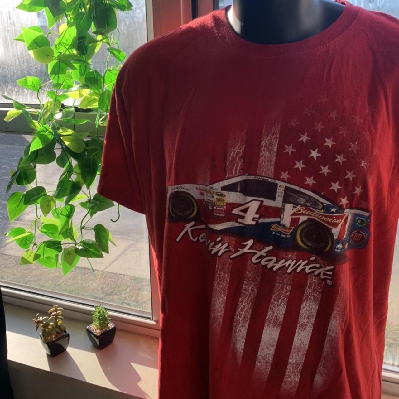 red nascar shirt