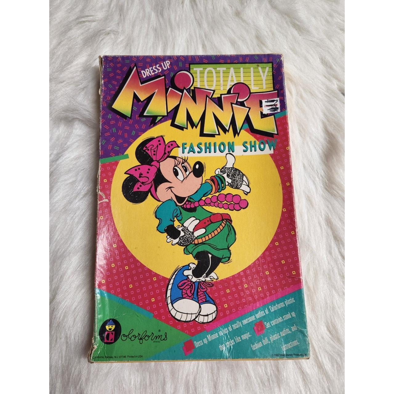 Minnie Mouse Fashion Show Colorforms Dress Up... - Depop