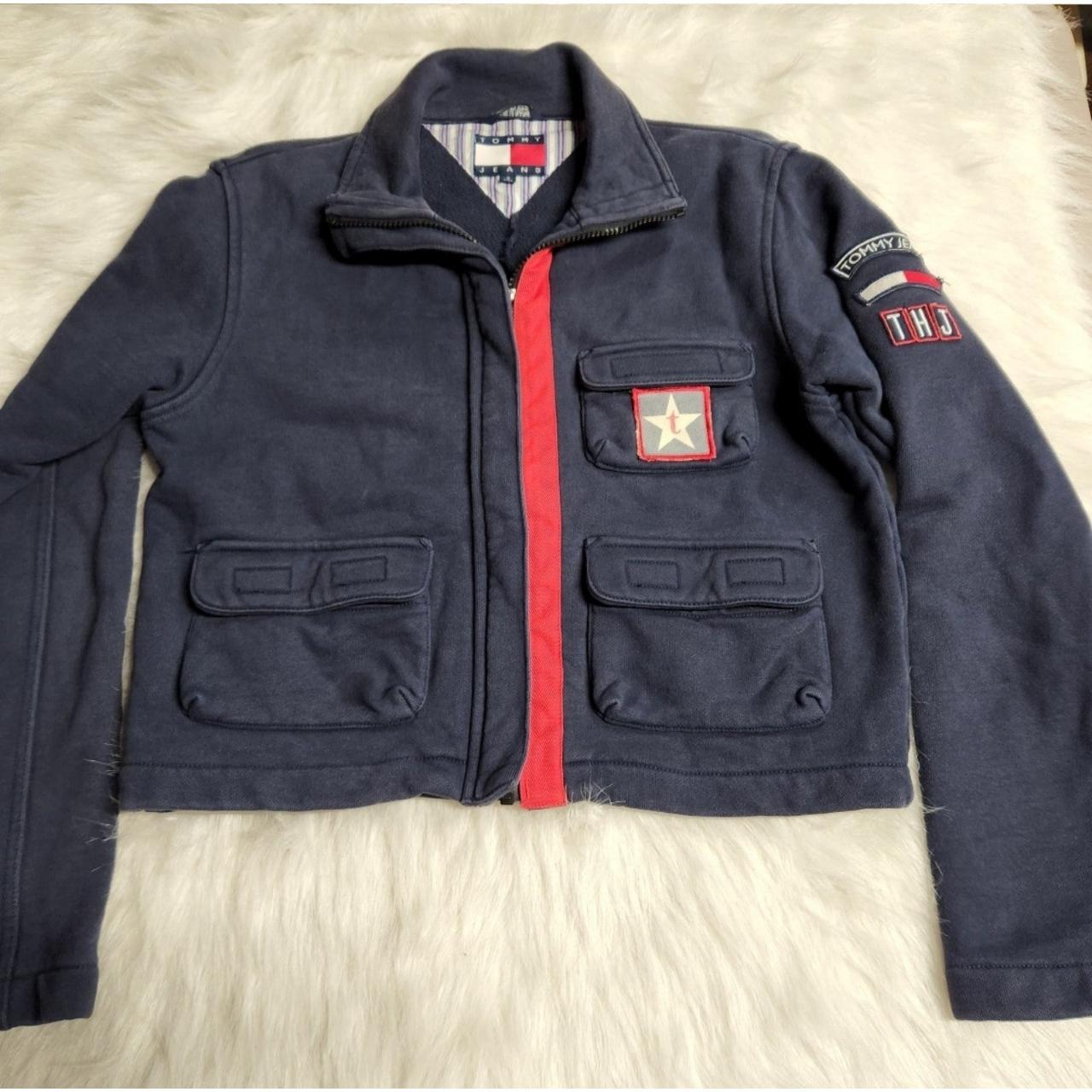 Vintage Tommy Hilfiger Bomber Jacket S Vintage... - Depop