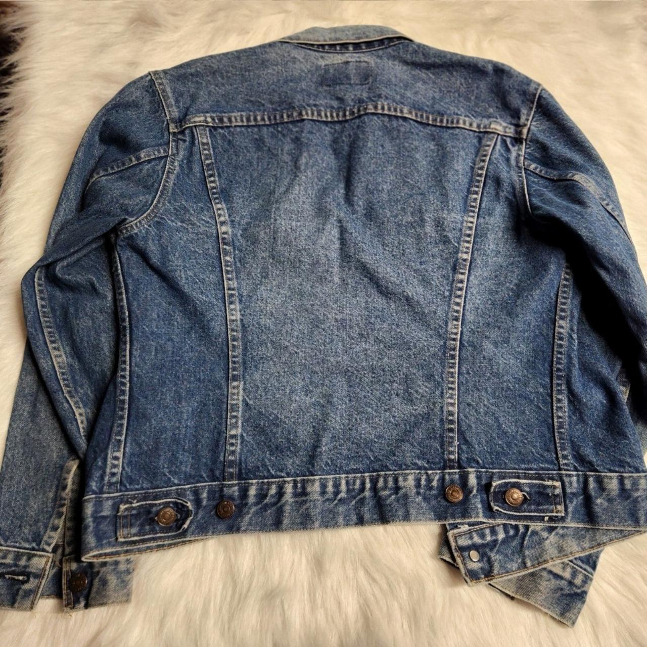 Vintage Levi Denim Jackets Mens Size 40 Good... - Depop