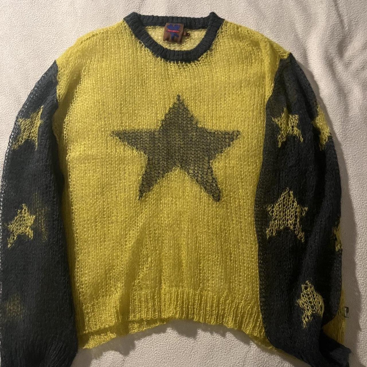 Marc Jacobs Men's Yellow and Green Top | Depop