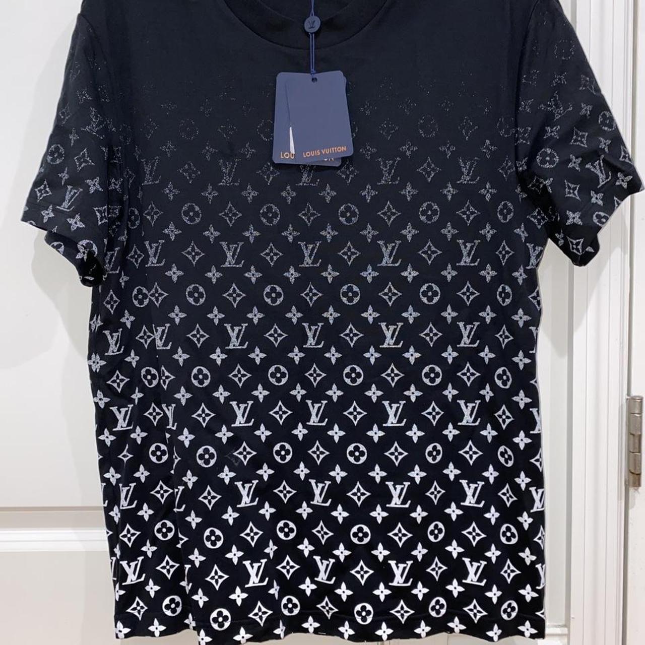 Louis Vuitton 2019 Cashmere-Accented Semi-Sheer T-Shirt - Black T