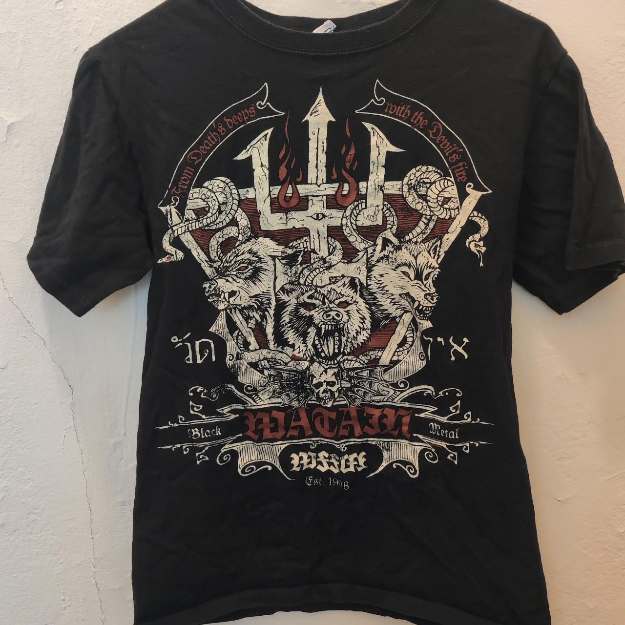 Watain 2012 tour shirt. Unisex small. Only worn a... - Depop