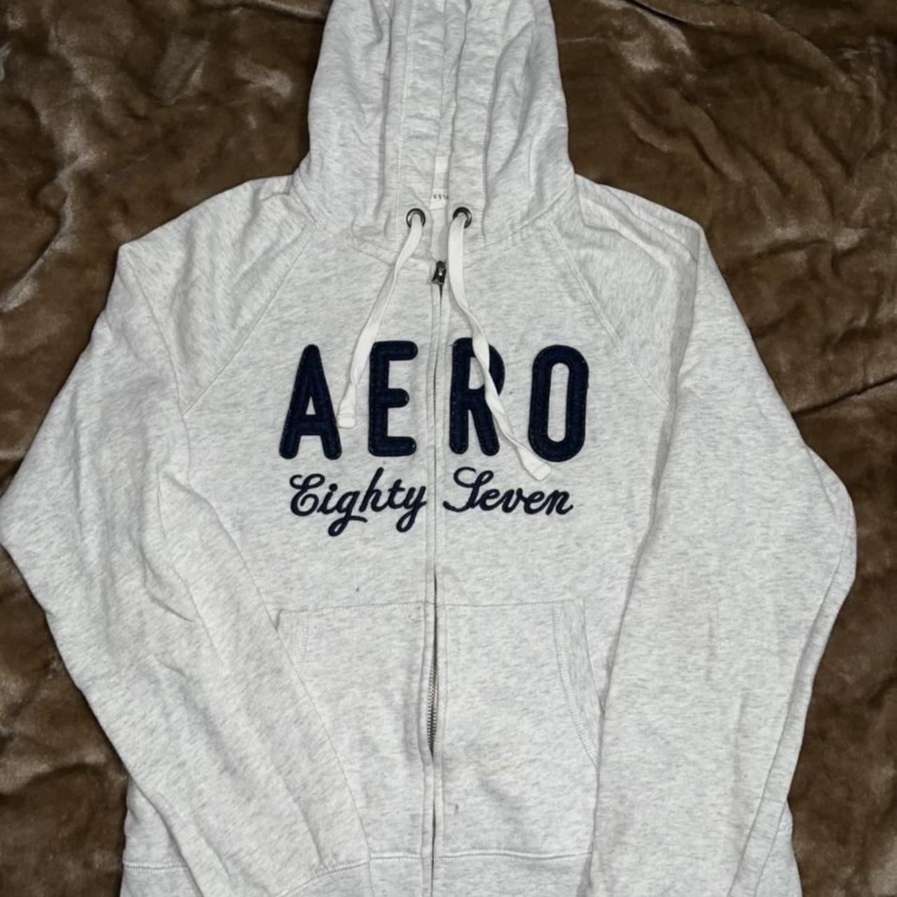 Grey Aeropostale sweat A few small stains