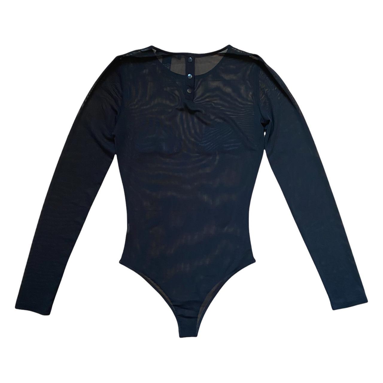 The ultimate fun and unique bodysuit !! Sheer black... Depop