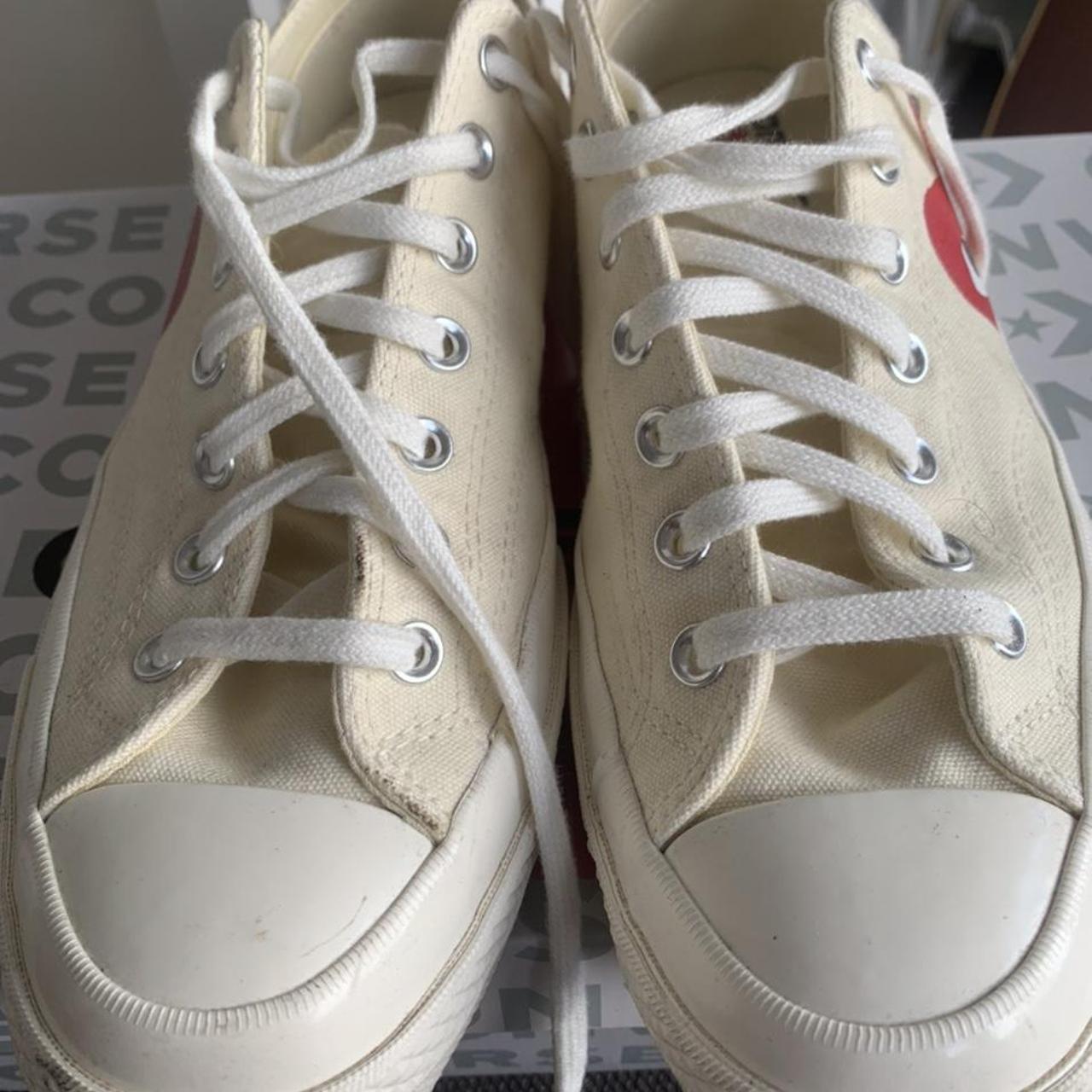 CDG Comme does Garçons chuck taylor These shoes are... - Depop