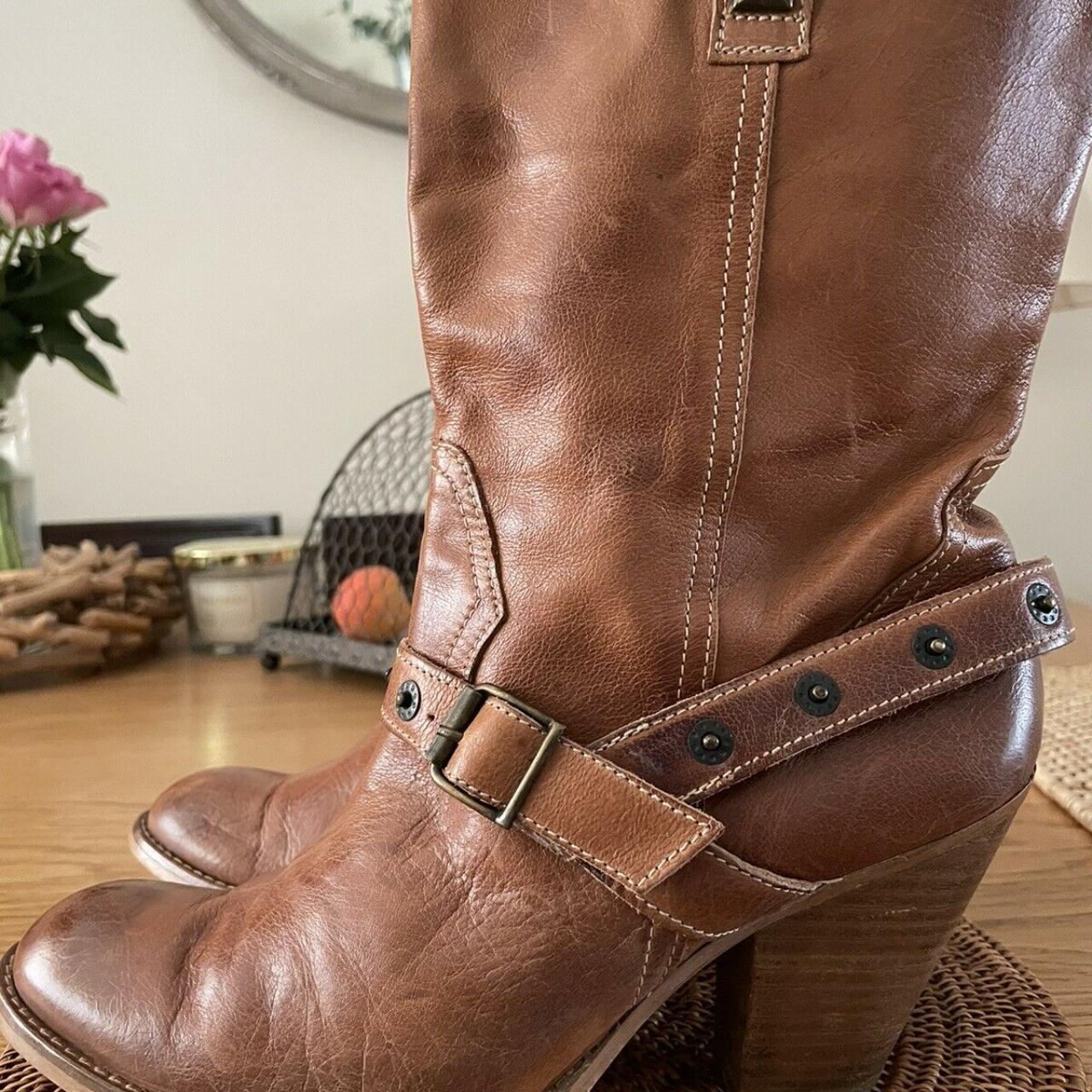 River Island Women's Tan and Brown Boots