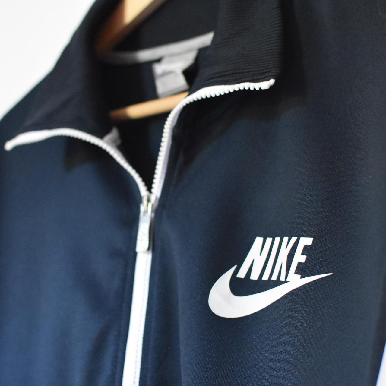 nike navy track top