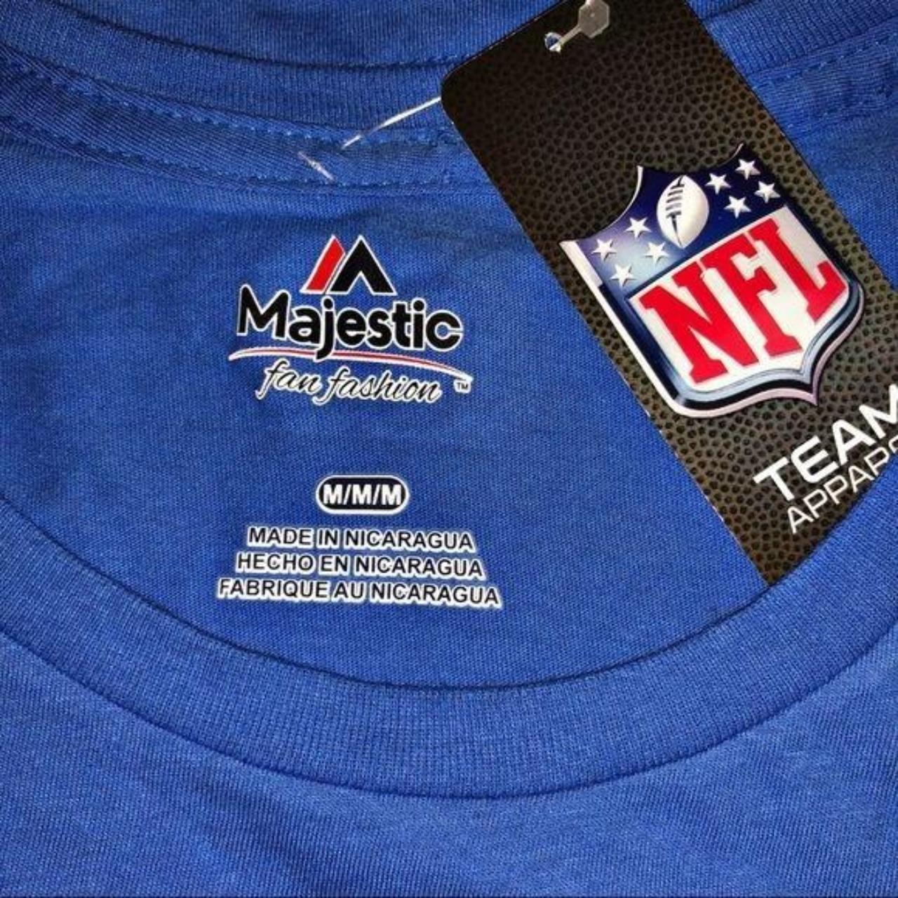 Majestic Athletic Women's T-Shirt - Blue - M