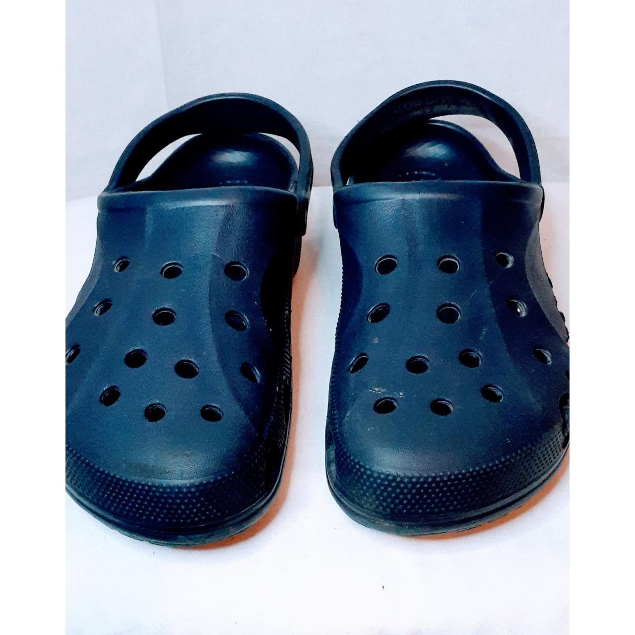 blue crocs size 12