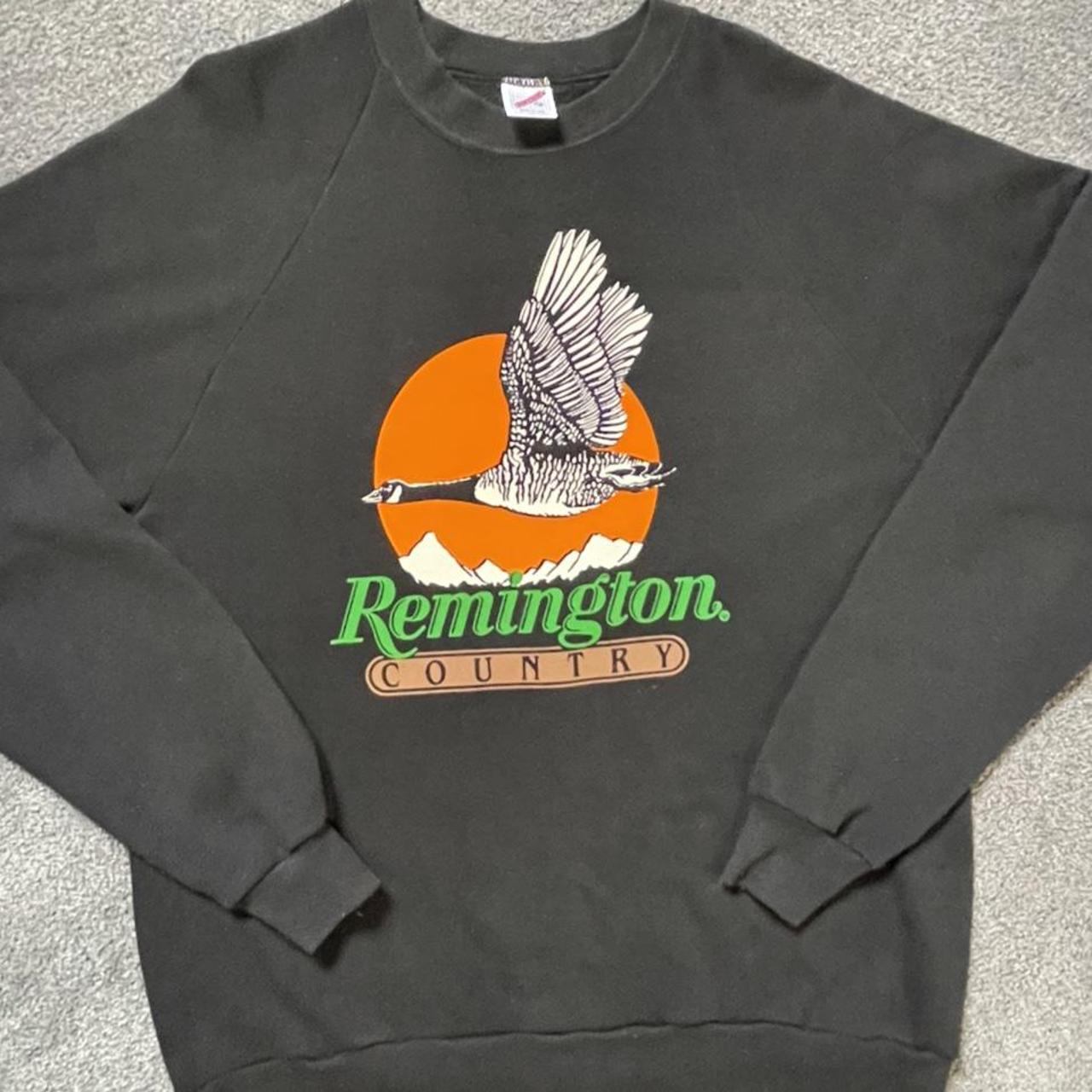 Vintage Remington Country crewneck sweatshirt. Size... Depop