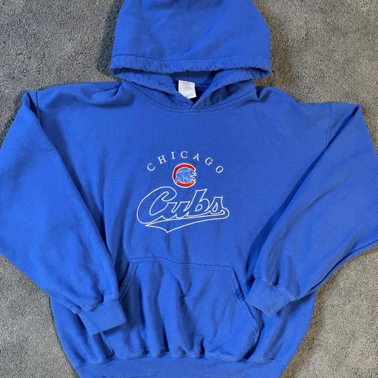 Vintage Chicago Cubs hoodie. Size L. #Cubs #Chicago... - Depop