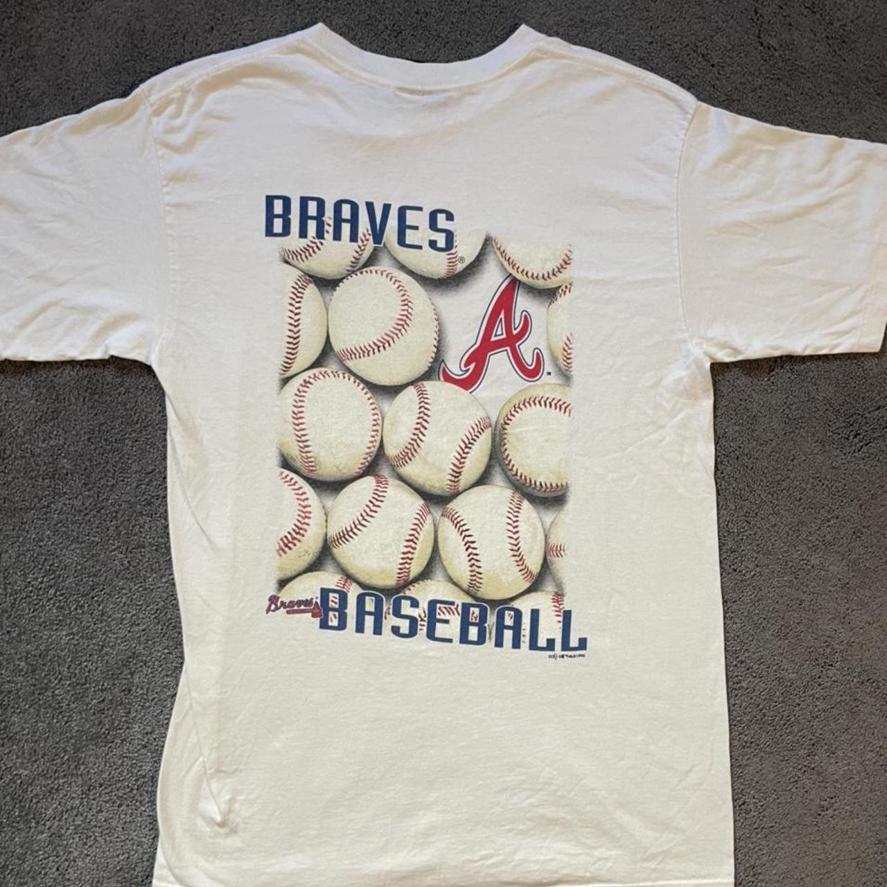 98 Atlanta Braves Shirtvintage Atlanta Braves Shirt90s 
