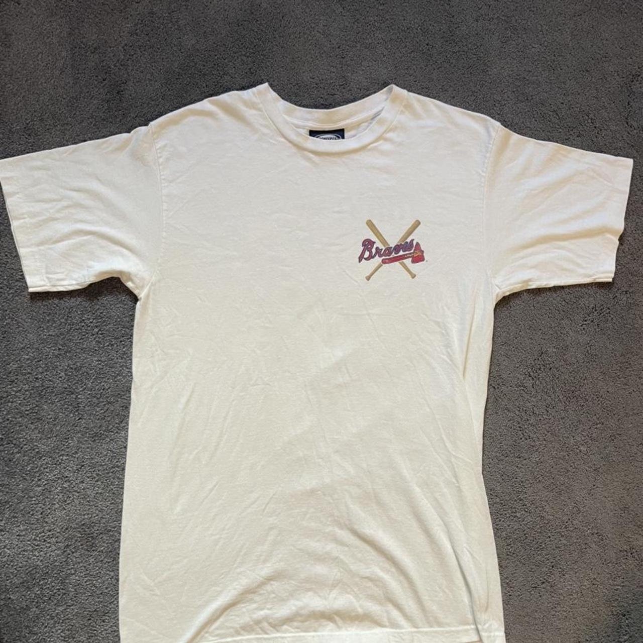 Vintage 90's Atlanta Braves Logo MLB Sports - Depop