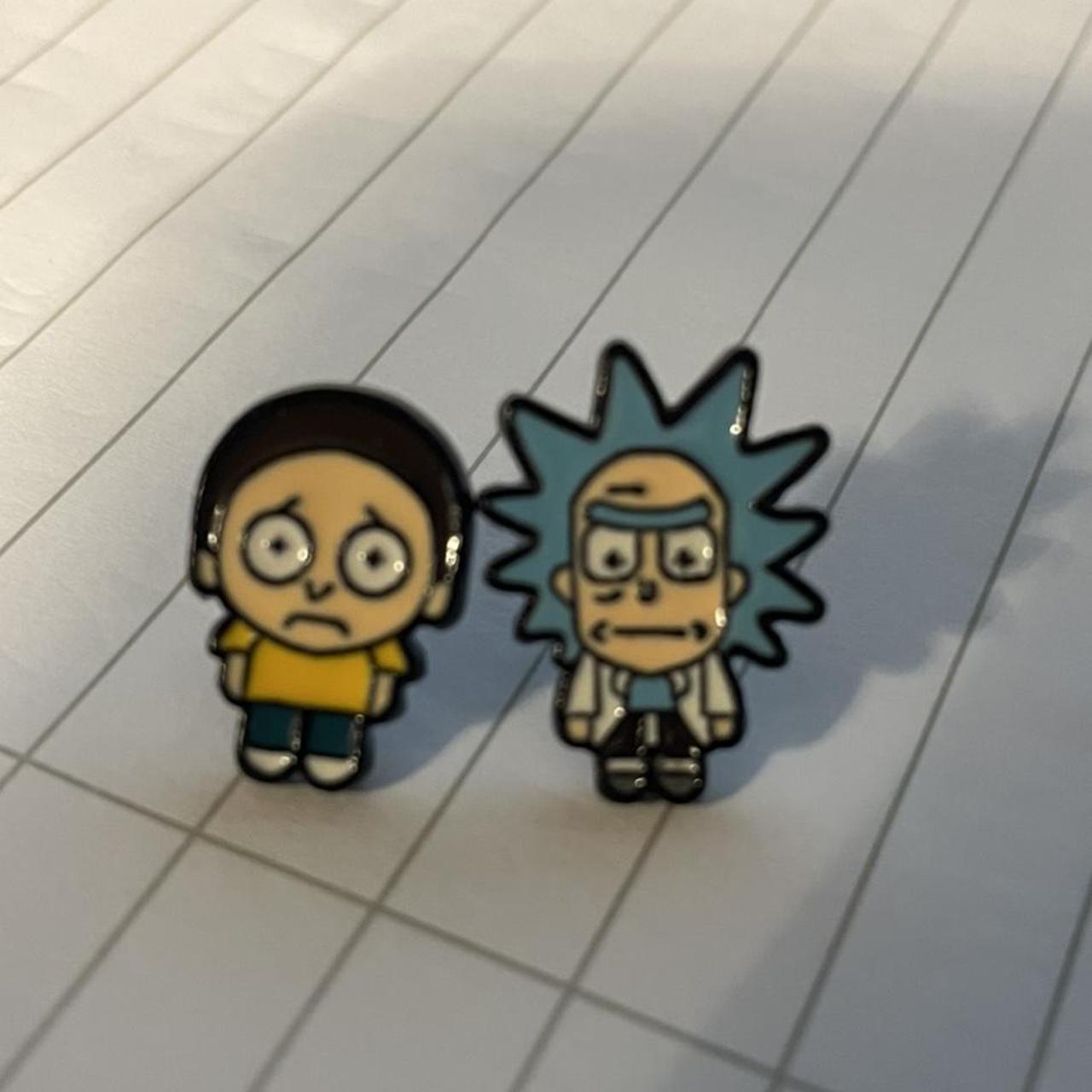 Rick and Morty earrings Jewellery rick and morty... - Depop