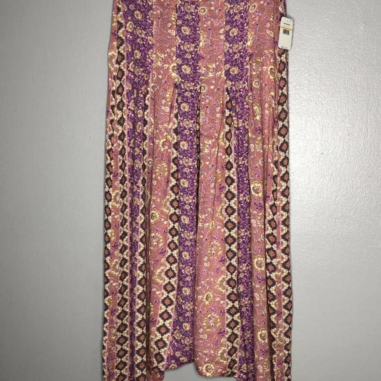 Free People Haley Harem Lounge Pants Boho Print... - Depop