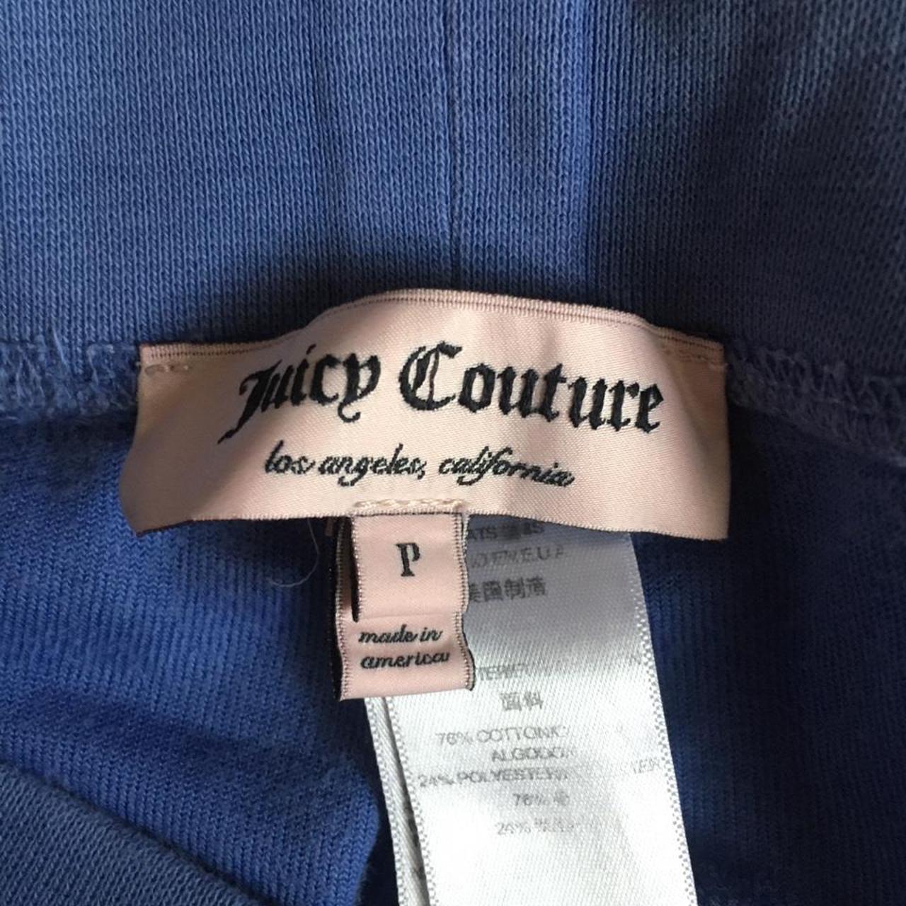 Juicy Couture Rhinestone design blue Track Suit... - Depop