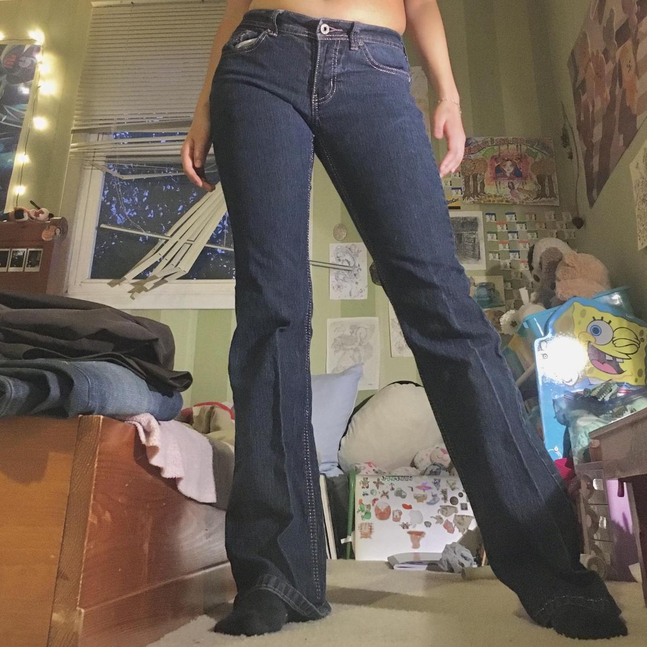 Angels Women's Blue Jeans | Depop