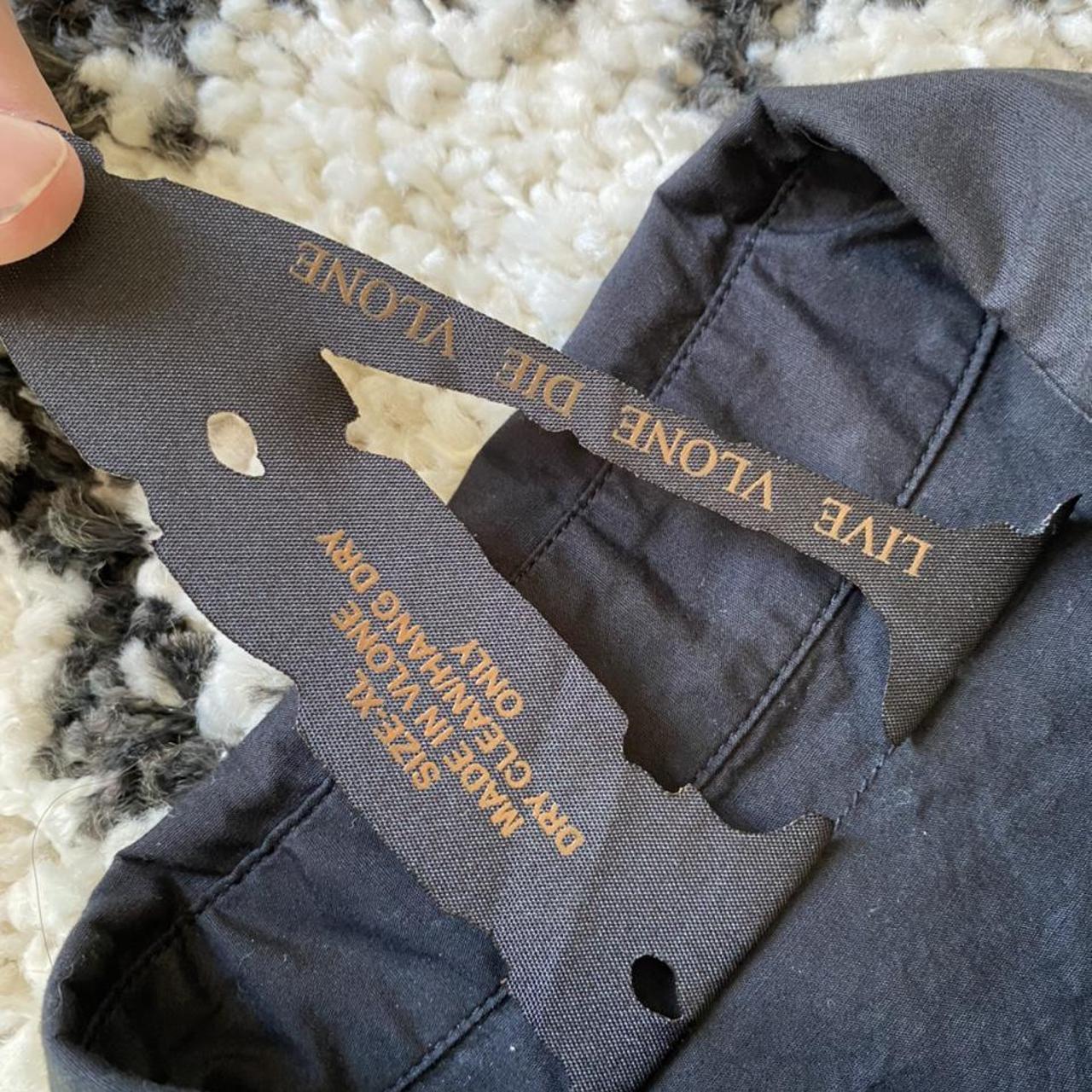 vlone scarface button up