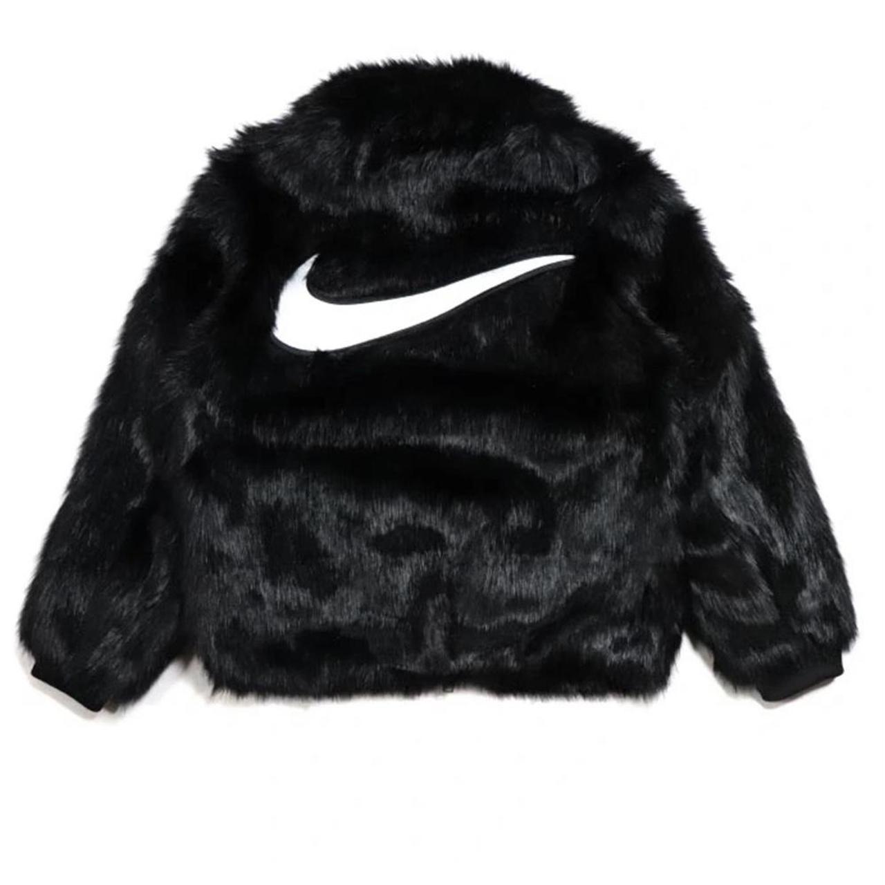 Nike Ambush Design Faux Fur Reversible Jacket 2019... - Depop