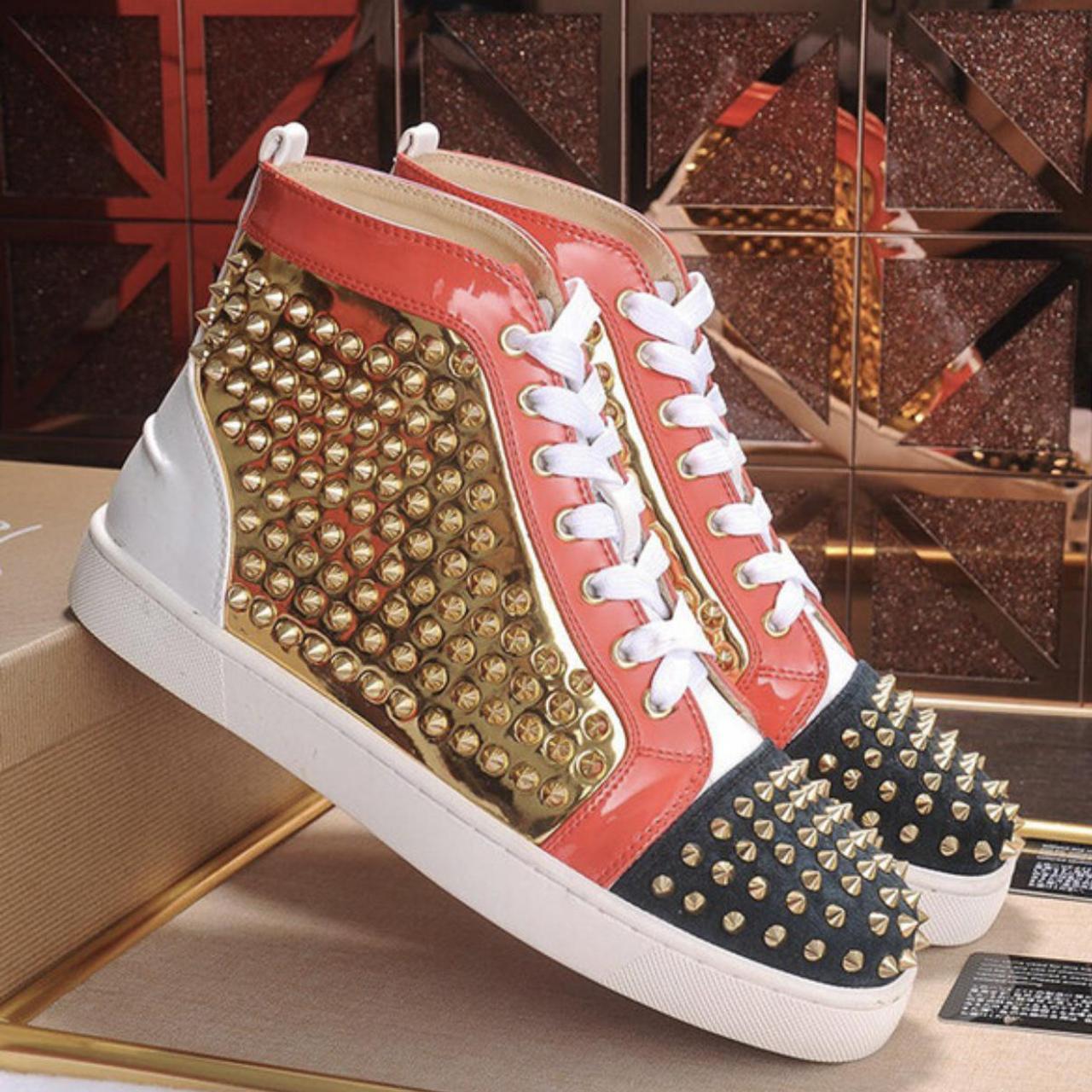 Red louboutins mens on sale