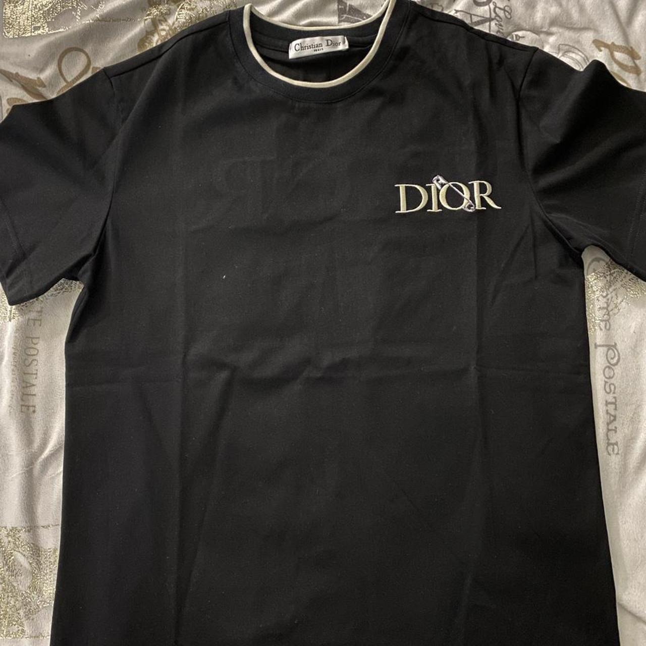 Christian Dior Couture Tee Embroidered graphic New - Depop