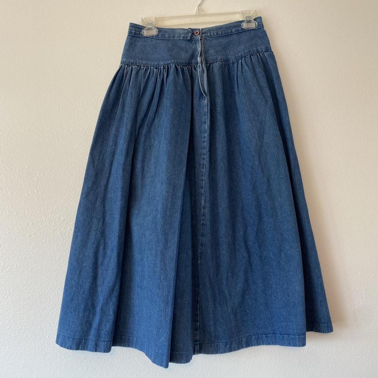 🌟FREE SHIPPING🌟 Vintage Brittania denim skirt.... - Depop