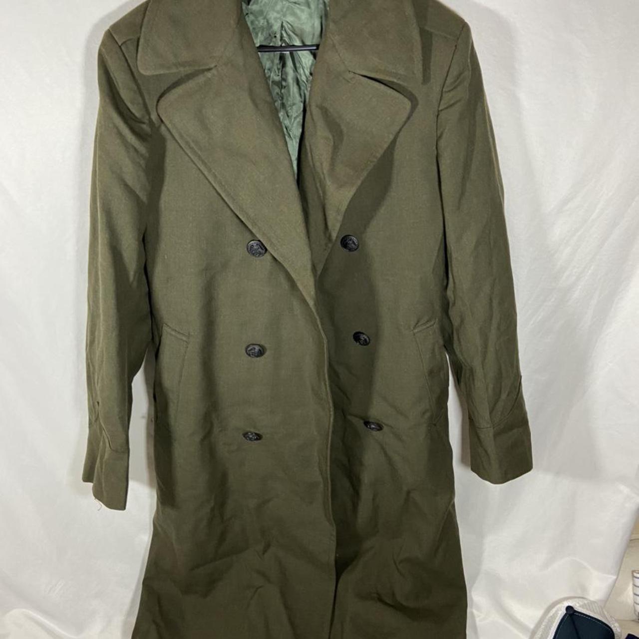 usmc trench coat
