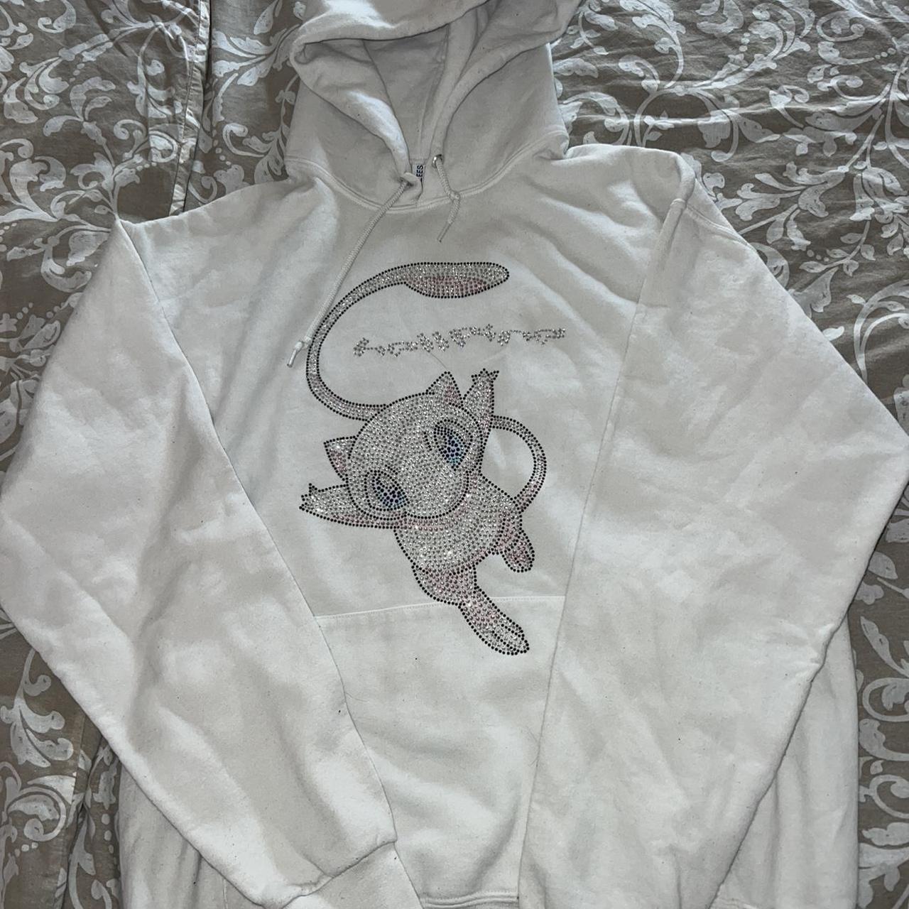 Product Image 1 - Mew Mewtwo pokémon rhinestone hoodie