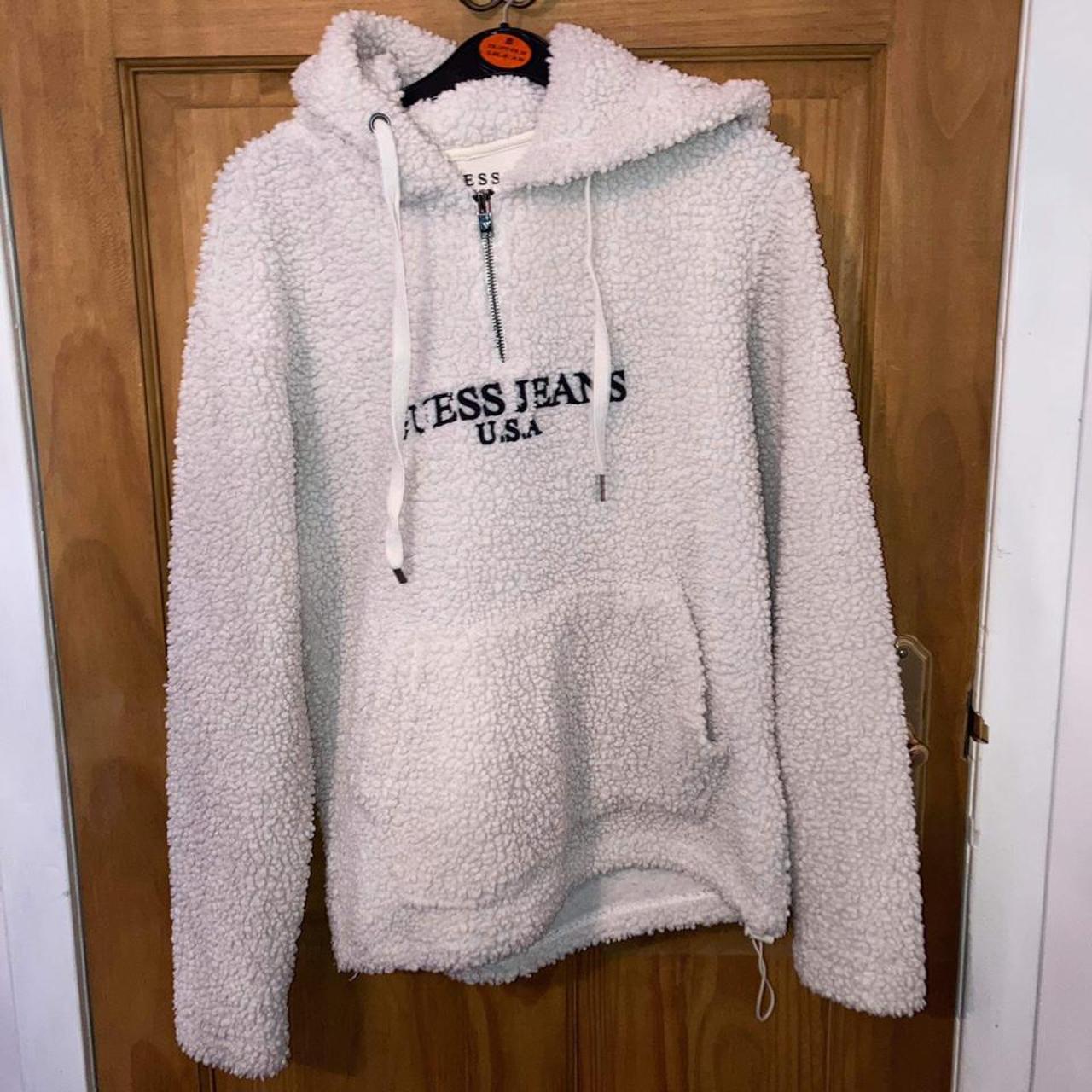 guess sherpa hoodie