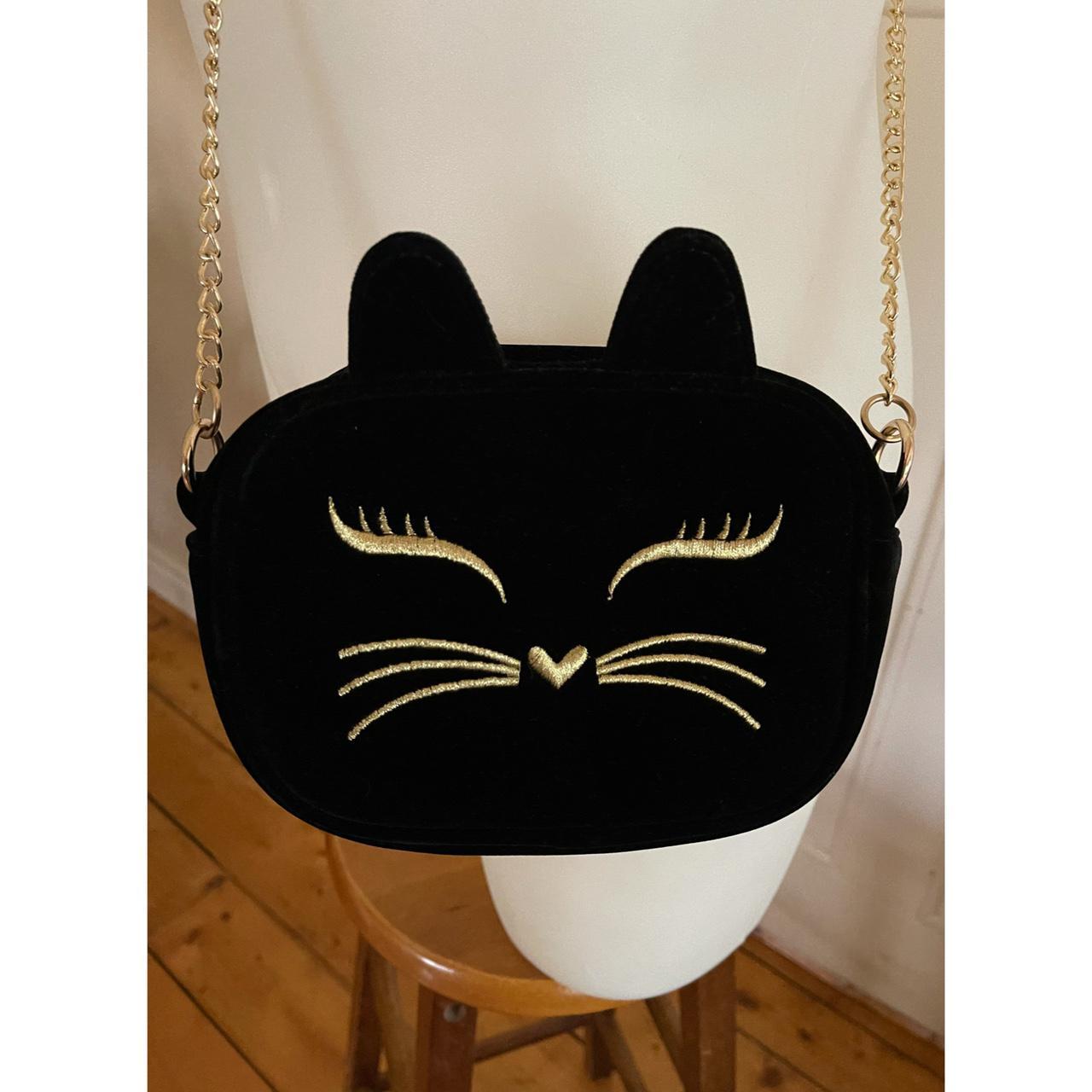 Kawaii cat face bag with chain strap from ASOS Depop