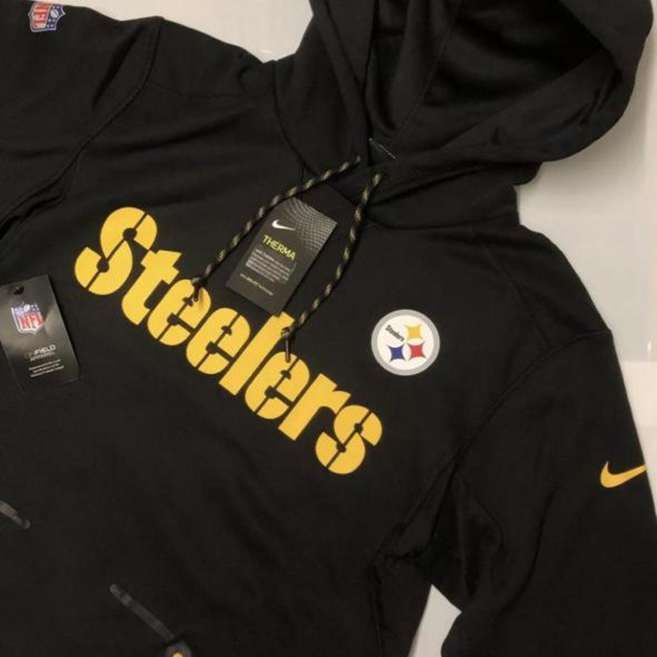 Pittsburgh Steelers nfl jacket Size m Good - Depop