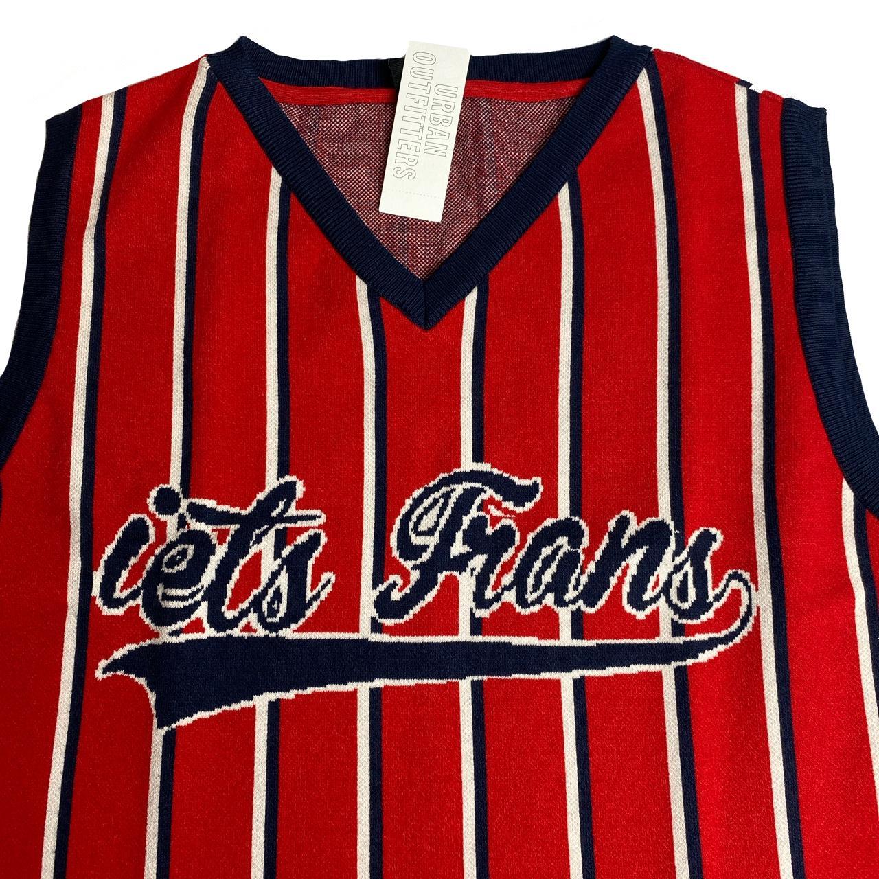 Iets Frans Knitted Script Vest RRP £42 Size Small Depop