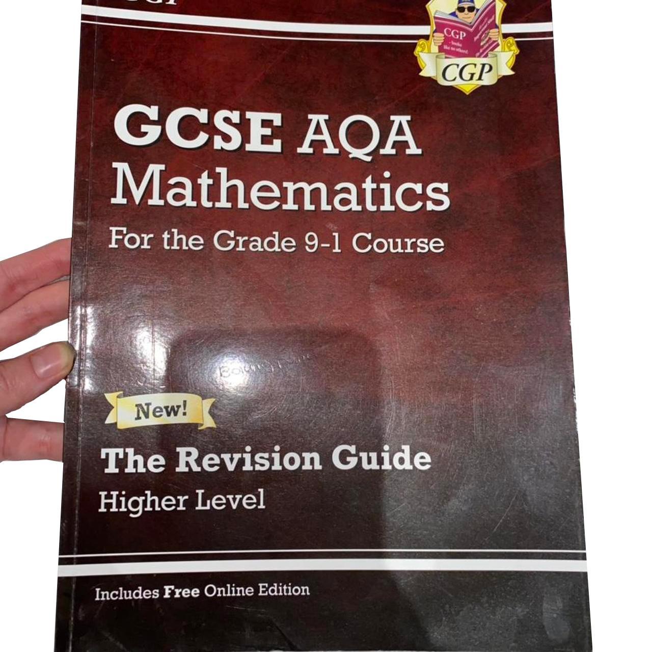 Gcse Aqa Mathematics Revision Guide For 9 1 Depop Gcse Aqa Mathematics Revision Guide For 9 1 Depop