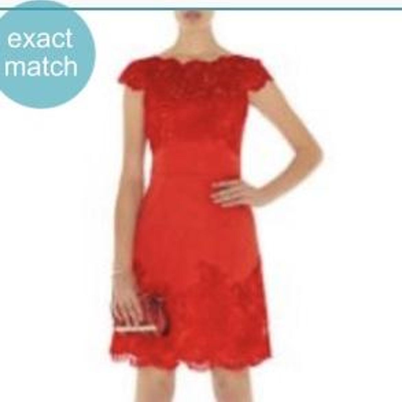 Super elegant cap sleeve Karen Millen dress. Fitted... Depop