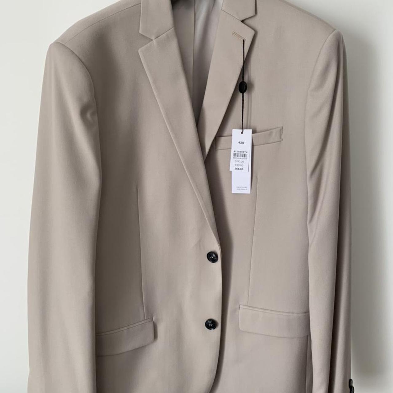 Skinny Single Breasted Suit Jacket