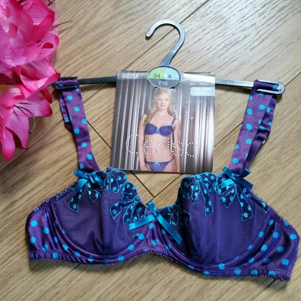 Brand new with tags Ceriso at M&S bra. Pinup polka - Depop