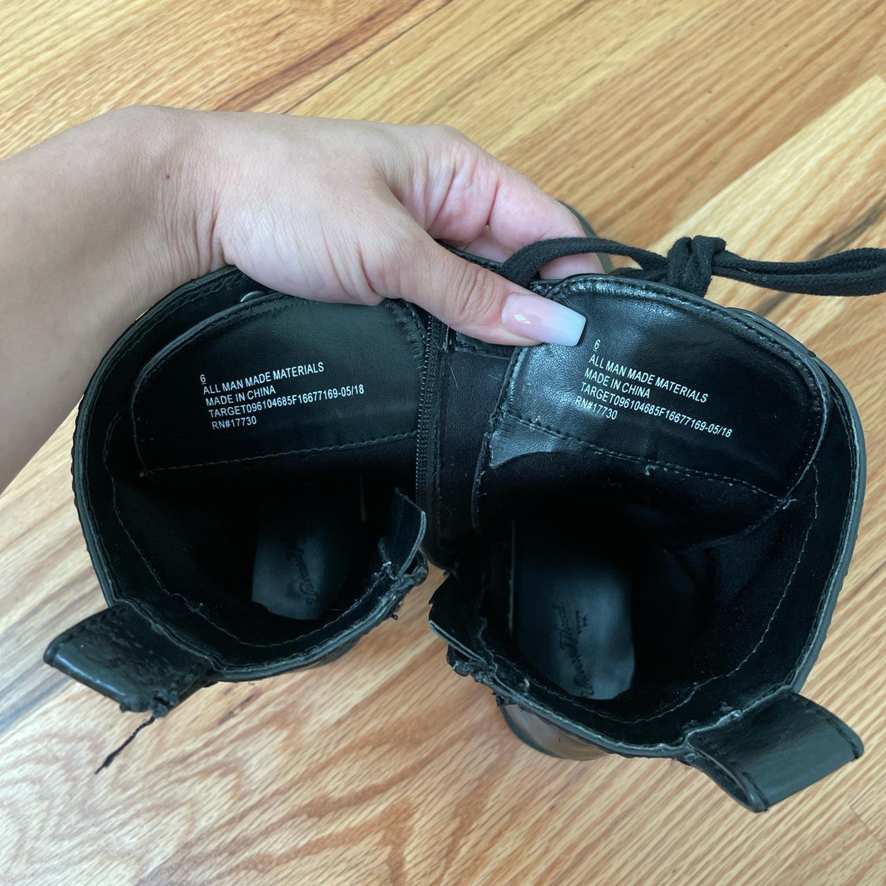 zara lace up combat boots