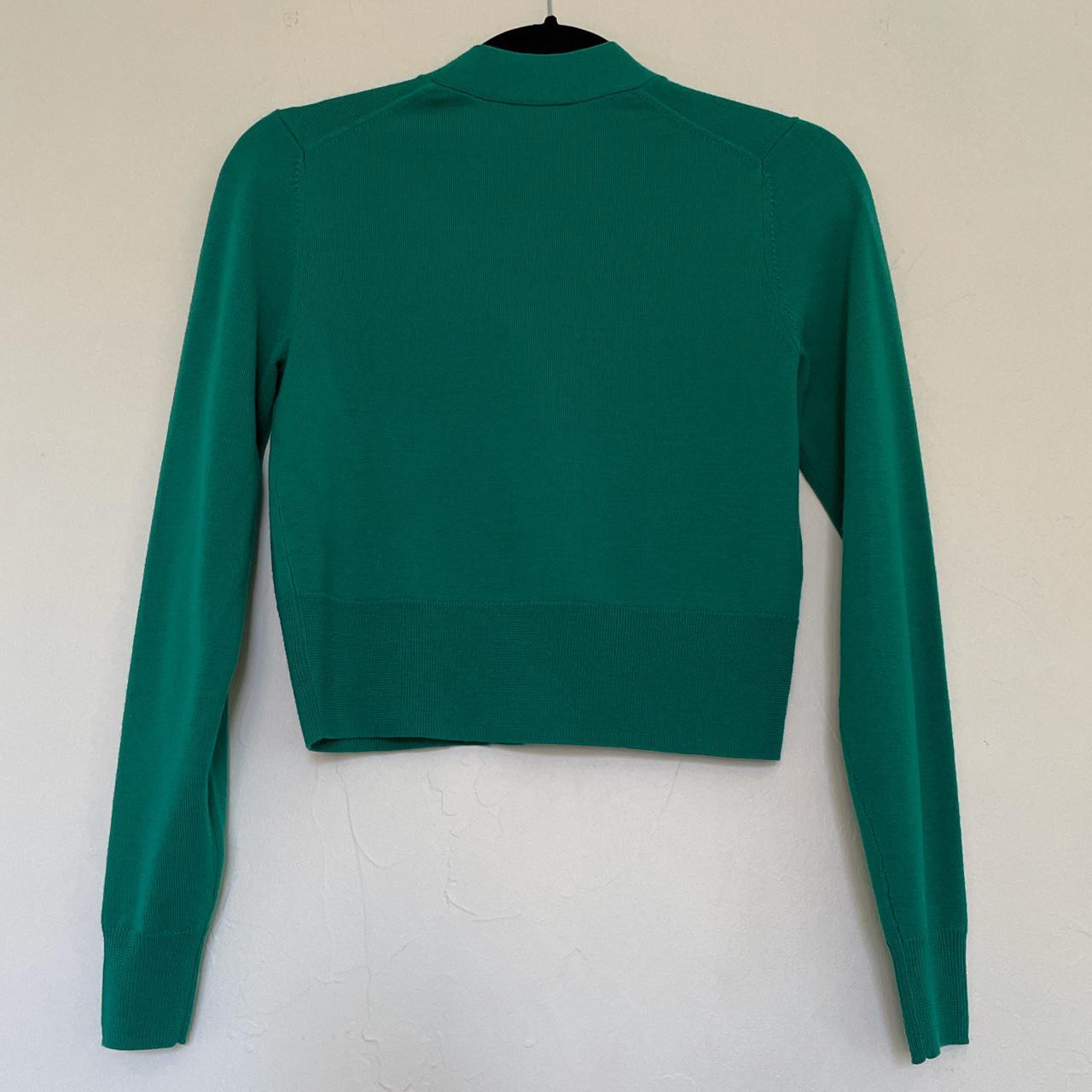 Aritzia Women's Green Cardigan (2)
