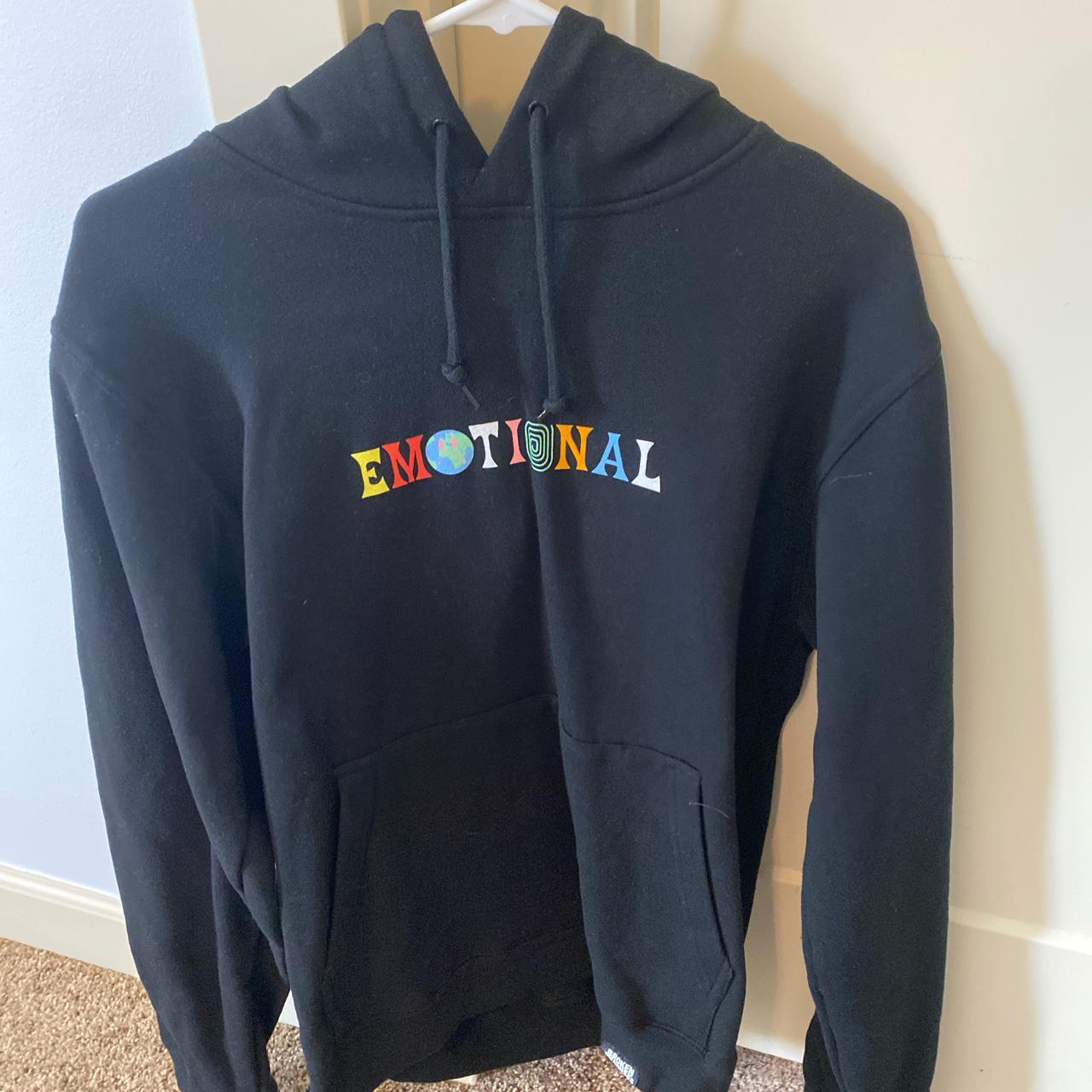 Travis scott emotional online hoodie